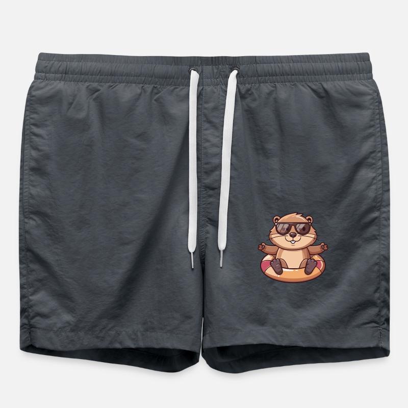 Biber Comic Cool - Badeshorts - Anthrazit