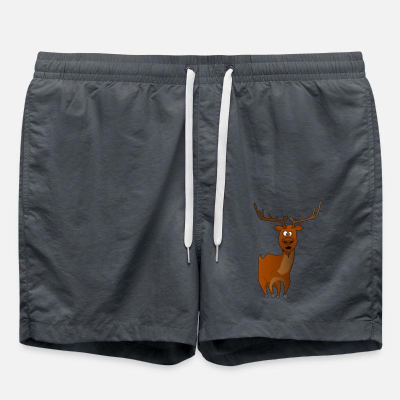 Reindeer - Swim Trunks - anthracite