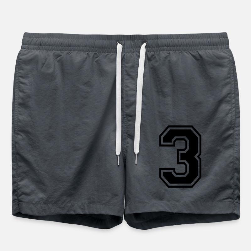 3 - Swim Trunks - anthracite