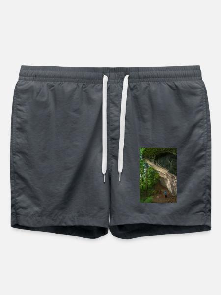 Weser Leine Bergland Kletterer - Swim Trunks - anthracite