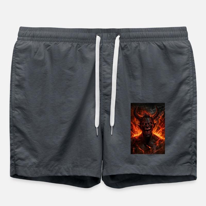 Helllord - Swim Trunks - anthracite