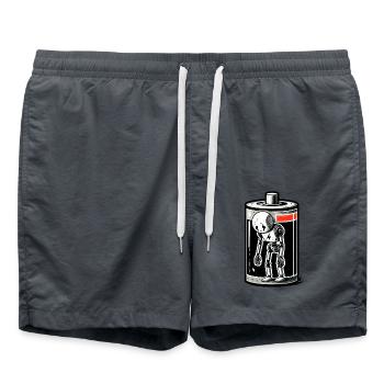 Robot Unloaded - Swim Trunks - anthracite - Front - AI Model Male 185 light (185cm)
