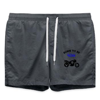 motorcycle - Swim Trunks - anthracite - Front - AI Model Male 185 light (185cm)