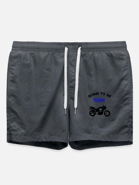 motorcycle - Swim Trunks - anthracite