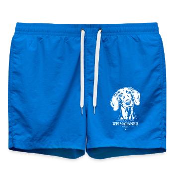 Braque de Weimar Maman Chiens Chien Chasse Chiens Wilsigns - Short de bain - cobalt blue - Devant