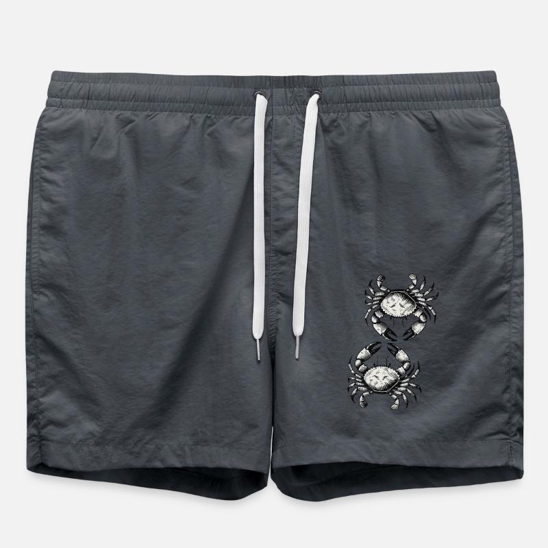 Crab Crab - Swim Trunks - anthracite