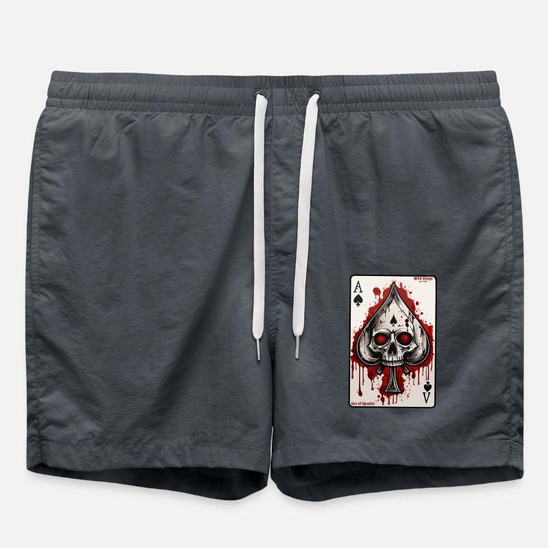 Spades - Swim Trunks - anthracite