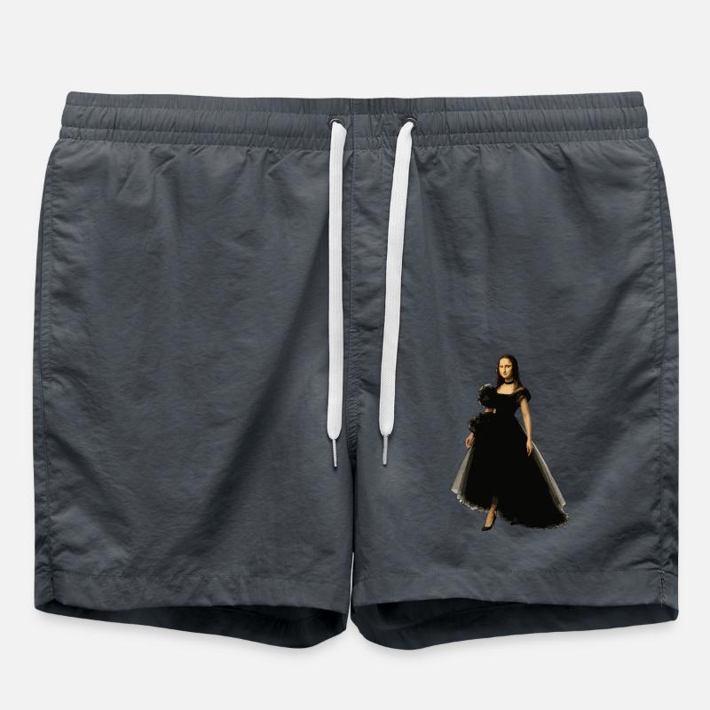 Mona Lisa gala - Swim Trunks - anthracite