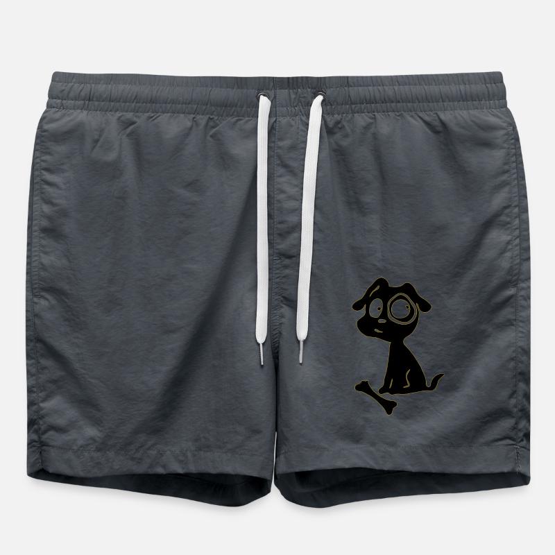 Dog - Swim Trunks - anthracite