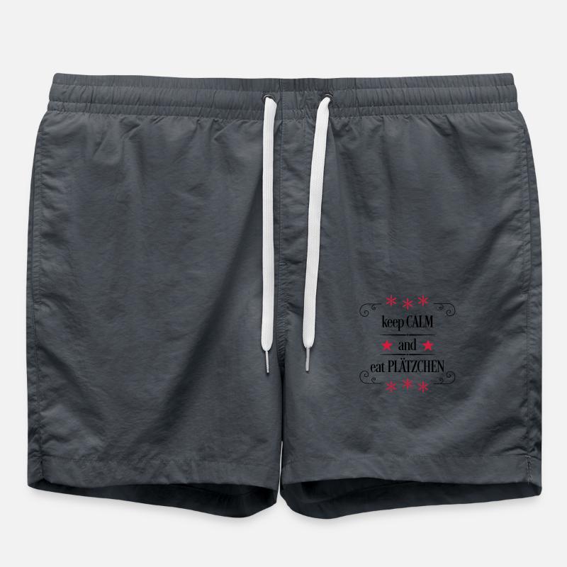 Christmas - Swim Trunks - anthracite