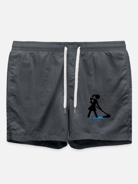 Charwoman - Swim Trunks - anthracite
