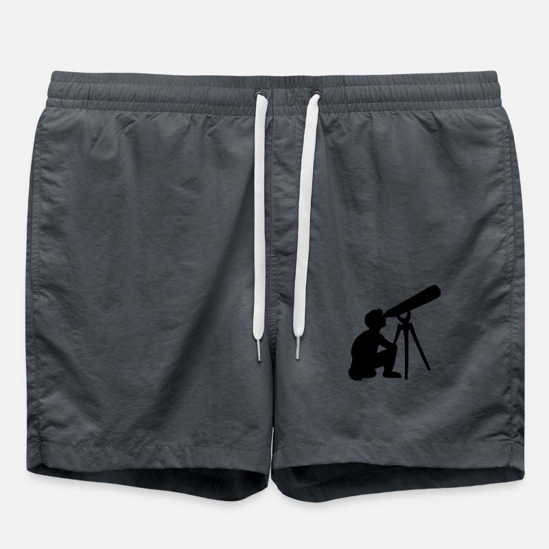 telescope young - Swim Trunks - anthracite
