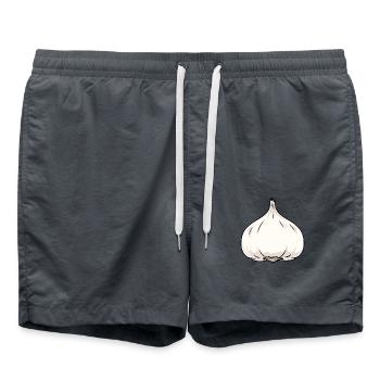 Ail Ail Halloween Cuisine Cuisine - Short de bain - charbon - Devant - AI Model Male 185 light (185cm)