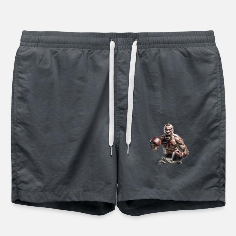 Boxer - Swim Trunks - anthracite