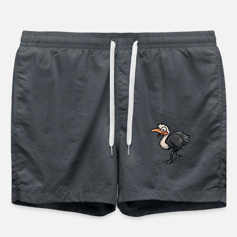 ostrich - Swim Trunks - anthracite
