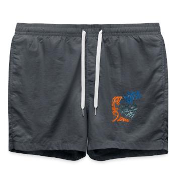 klingt nach einem perfekten Tag - Badeshorts - Anthrazit - Vorne - AI Model Male 185 light (185cm)