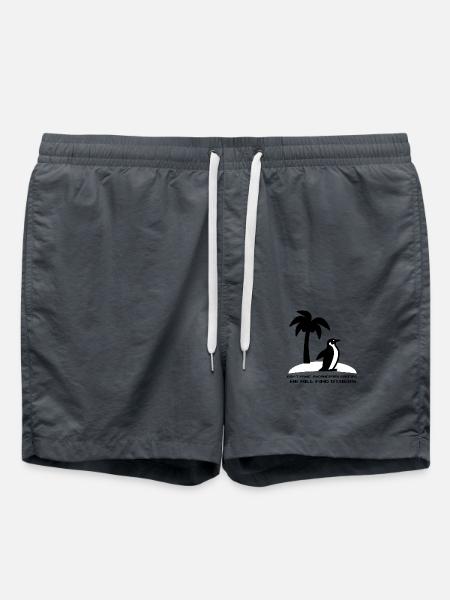 Endangered species - Swim Trunks - anthracite