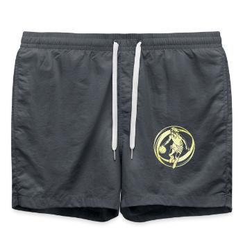 Basketball Player Basketball Player Woman - Swim Trunks - anthracite - Front - AI Model Male 185 light (185cm)