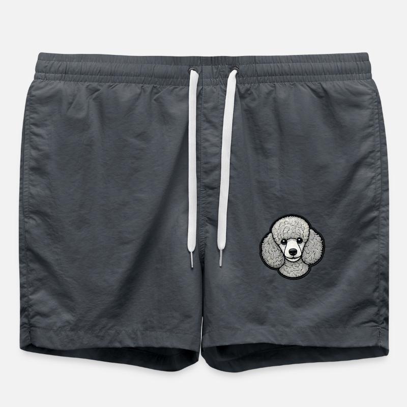 Poodle - Swim Trunks - anthracite