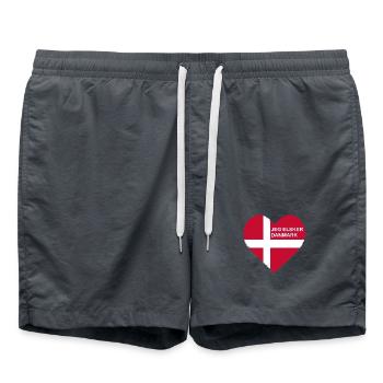 J’adore le T-shirt Danemark - Short de bain - charbon - Devant - AI Model Male 185 light (185cm)