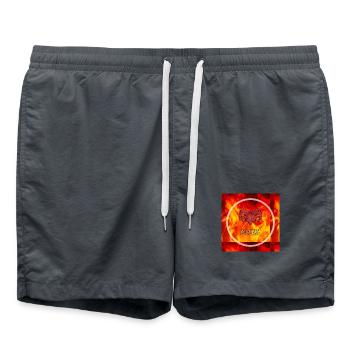 Bélier - Short de bain - charbon - Devant - AI Model Male 185 light (185cm)