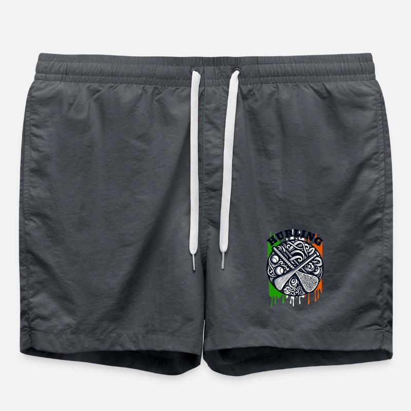 Hurling - Swim Trunks - anthracite