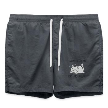Le plan du jour - Short de bain - charbon - Devant - AI Model Male 185 light (185cm)