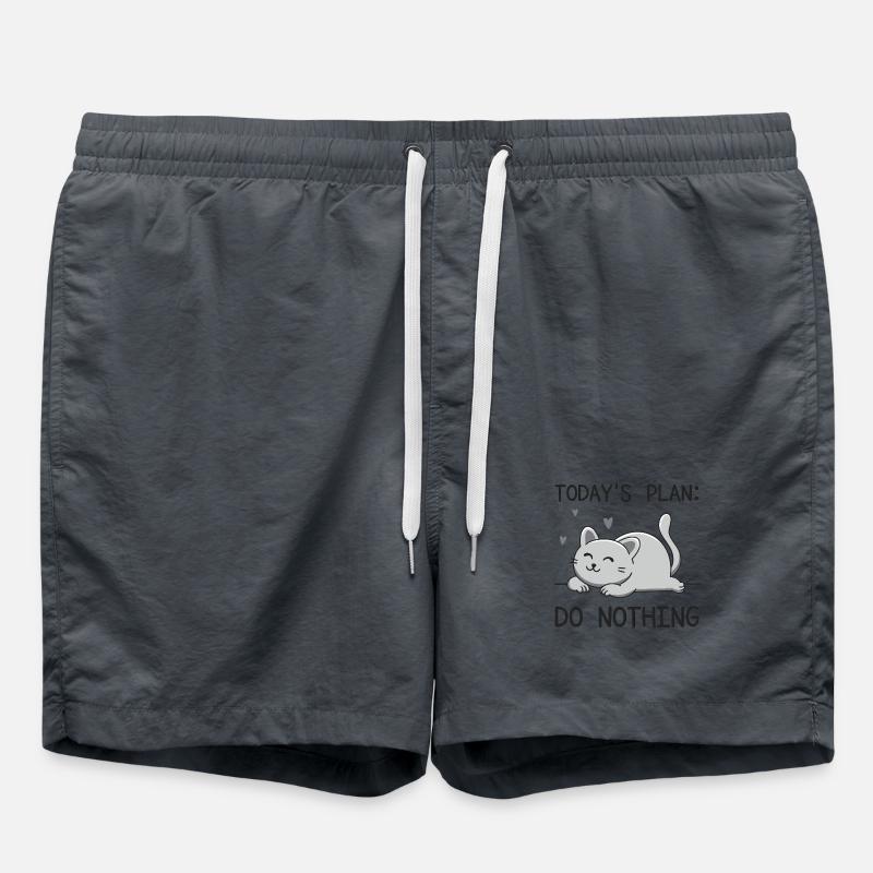 Le plan du jour - Short de bain - charbon