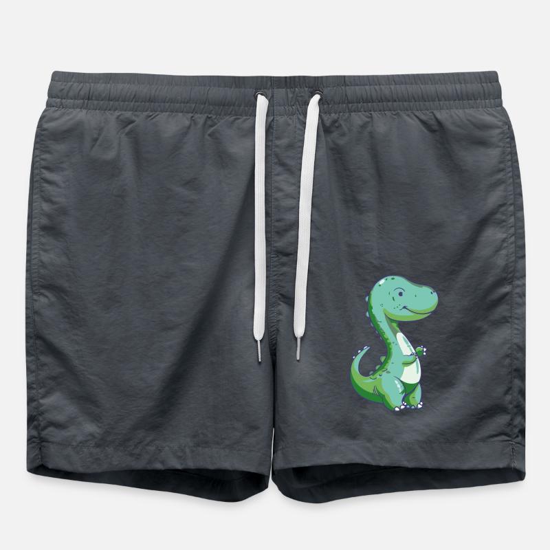 Dinosaur - Swim Trunks - anthracite