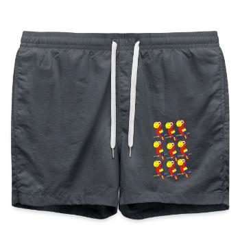 Parrot Group - Swim Trunks - anthracite - Front - AI Model Male 185 light (185cm)