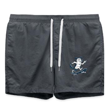 Skate chien - Short de bain - charbon - Devant - AI Model Male 185 light (185cm)