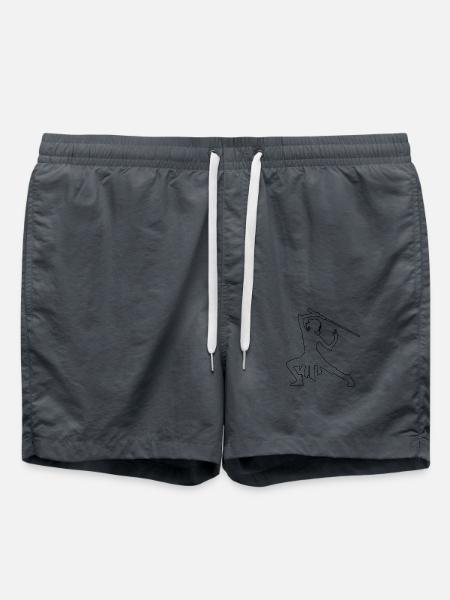 femme lightsaber - Short de bain - charbon