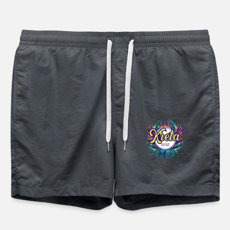 Crete 2025 Team - Swim Trunks - anthracite