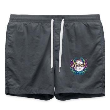 Lloret De Mar 2025 Équipe - Short de bain - charbon - Devant - AI Model Male 185 light (185cm)