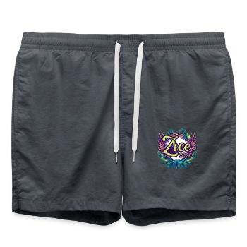 Zrce 2025 Team - Badeshorts - Anthrazit - Vorne - AI Model Male 185 light (185cm)