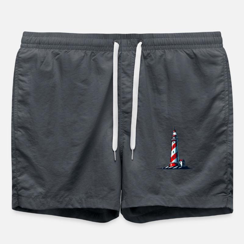 lighthouse - Swim Trunks - anthracite