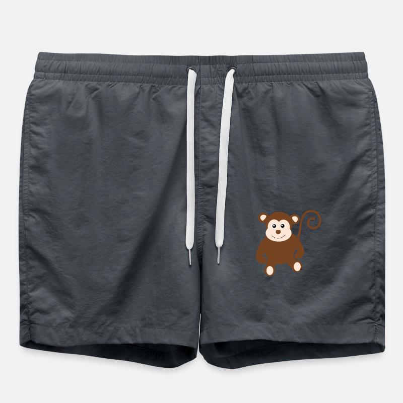 Singe - Short de bain - charbon