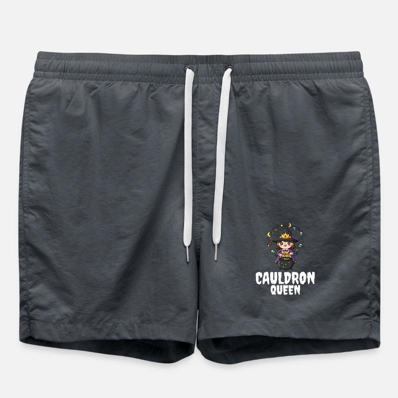 CAULDRON_QUEEN - Swim Trunks - anthracite