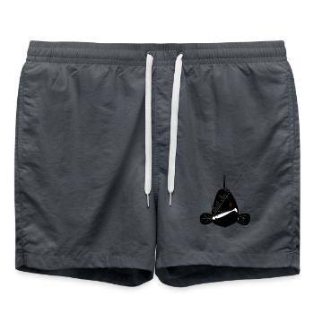 Just Jig It - Badeshorts - Anthrazit - Vorne - AI Model Male 185 light (185cm)