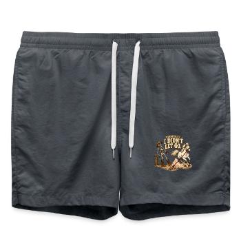 Technically I Didn't Let Go Skeleton - Badeshorts - Anthrazit - Vorne - AI Model Male 185 light (185cm)
