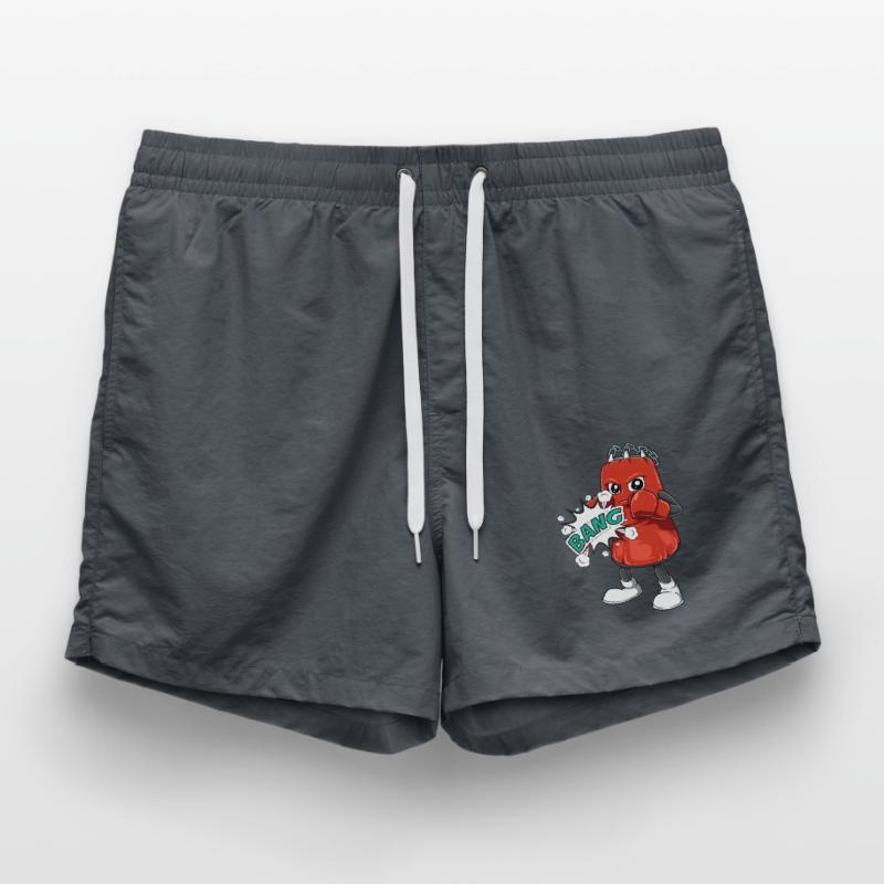 Boxe boxe boxe boxe de boxe de boxe pour un Short de bain