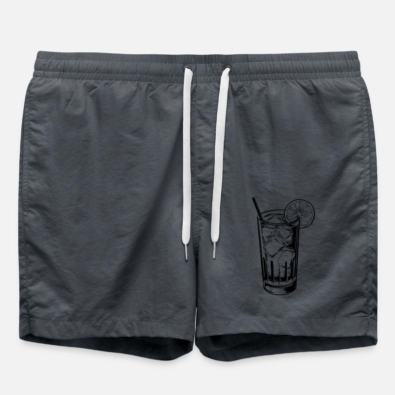 Limonade Drink - Badeshorts - Anthrazit