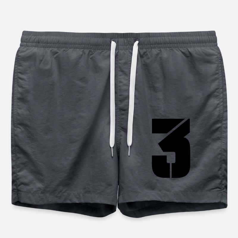 3 - Swim Trunks - anthracite