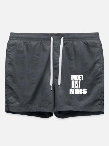 Kmoet Just Niks - Badeshorts - Anthrazit