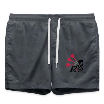 Fléchettes flèche fléchettes - Short de bain - charbon - Devant - AI Model Male 185 light (185cm)