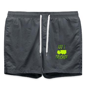 Camionneur - Short de bain - charbon - Devant - AI Model Male 185 light (185cm)