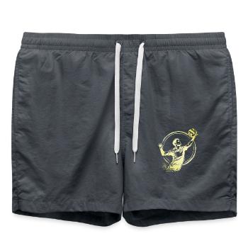 Volleyball Players - Swim Trunks - anthracite - Front - AI Model Male 185 light (185cm)