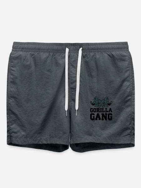 Gorilla Gang - Swim Trunks - anthracite