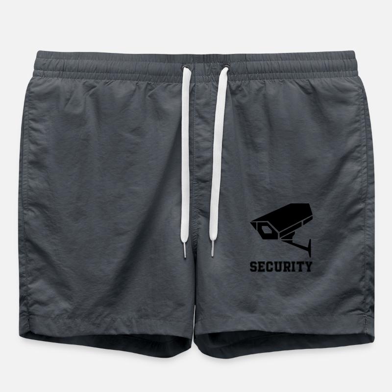 Surveillance camera - Swim Trunks - anthracite