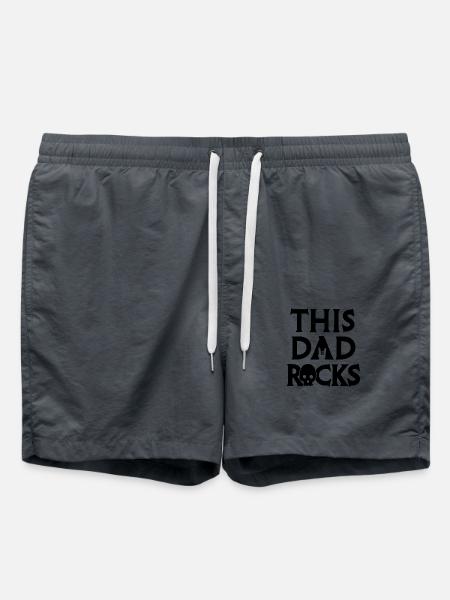 Rockin' Dad - Badeshorts - Anthrazit